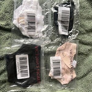 Victoria's Secret Panty Collection - Black, White, and Nude